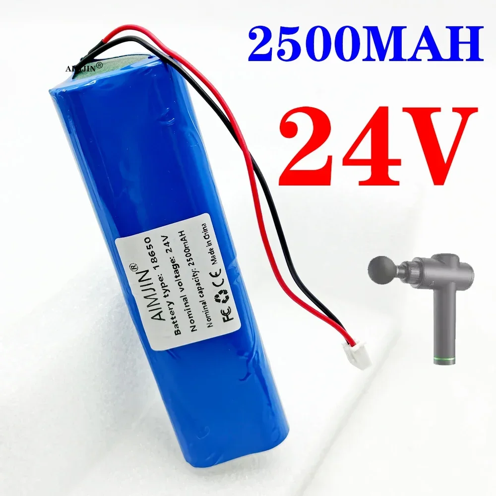 Rechargeable 6s1p Battery Pack for Phoenix A1 Massage Gun,Fascia Gun With BMS DIY Install New 24V 2500mAh Li-ion