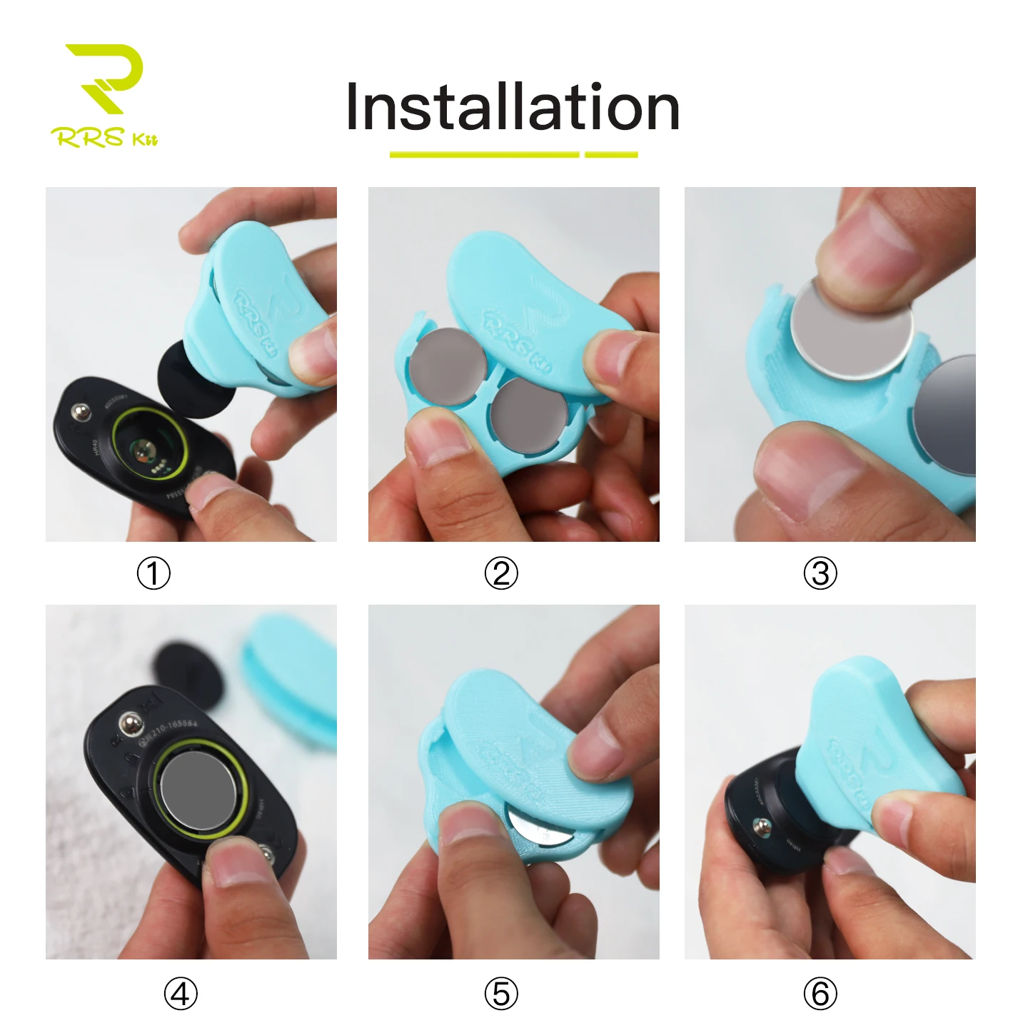 RRSKIT Knopfbatterieöffner für Fahrrad-Herzfrequenzgurte & Andere Geräte mit Knopfbatterien Spezielles Öffnungswerkzeug ﻿ ﻿ – Detail 1