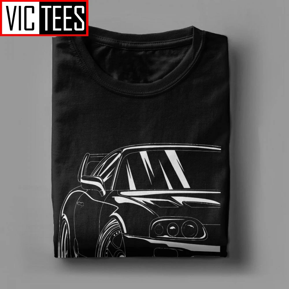 Best Car Tshirt New Design T Shirts for Men Engine T-Shirt Man Short Sleeved Vintage Tops Pure Cotton Printed