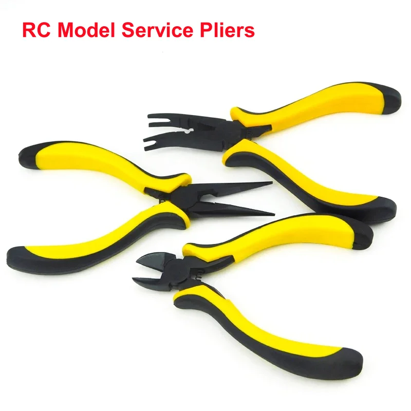 

Ball Nose Pliers / Diagonal Pliers Repair Tool Kit For RC Helicopter Airplane Car Toy Model Pointed Pliers DIY Tools