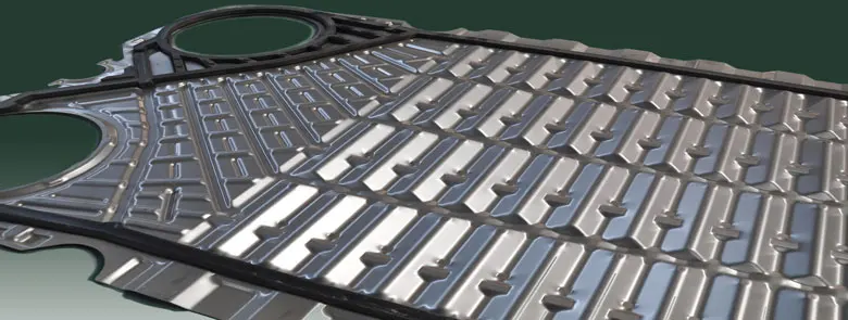 Robust Build Wide Gap Plate Heat Exchanger Resisting Abrasion
