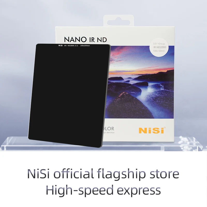 NiSi 100mm ND1000 ND64 ND32000 ND32 ND8 Nano Coated IR Neutral Density Filters Optical Glass