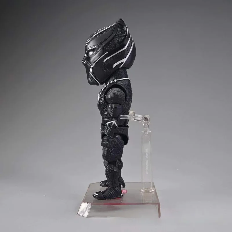 18cm Hot Toys Anime  Avengers Action Figures Black Panther Joint Mobile Mode SHF Figurines Doll Kids Toys Gifts Ornament