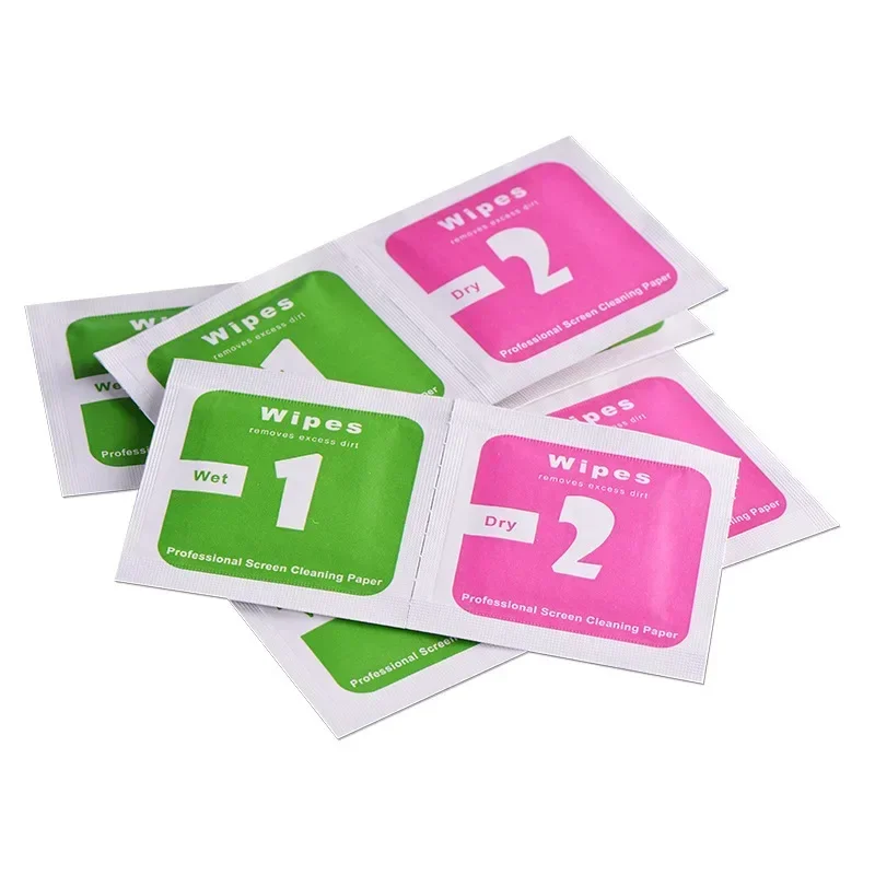 1/10/50Set Disposable Screen Cleaning Wipes Paper for Camera Lens Phone LCD Screen Dust Removal Tool Cleaning Wipes Paper Set
