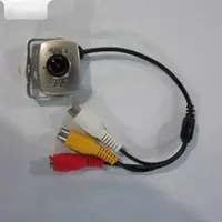 1pcs 208C Mini Camera 120 Degree Wide Angle Lens 600TVL Micro Cameras FPV PAL/NTSC Night Vision Monitoring Mini Infrared Camera