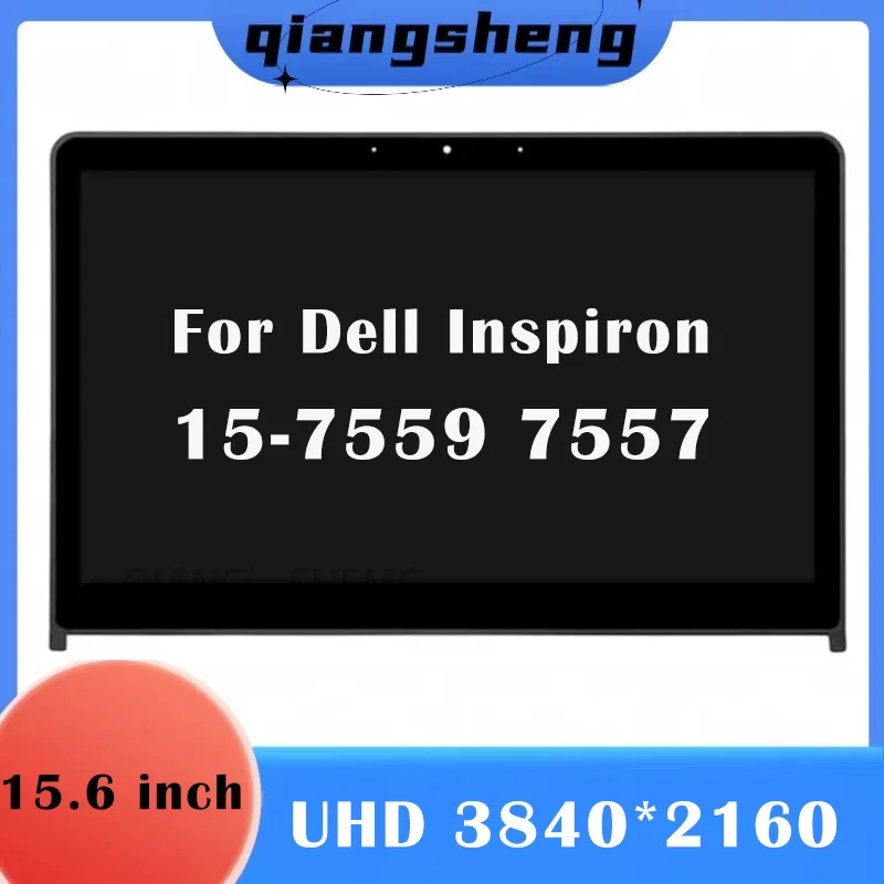 

For Dell Inspiron 15 7557 7559 P57F P57F002 15.6" Laptop UHD LCD Touch Display New Replacement LP156UD2-SPA1 4K EDP 40 Pins