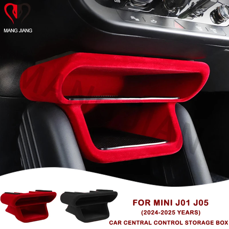 Car Central Console Organizer Storage Box For Mini Cooper E SE J01 EV J05 Aceman 2024 2025 Storage Box Trim Interior Accessories