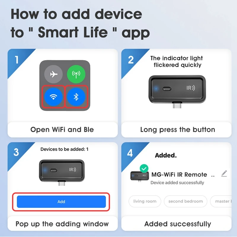 Tuya lampu kipas AC elektrik rumah tangga, kontrol aplikasi pintar Remote Control inframerah Universal Wifi