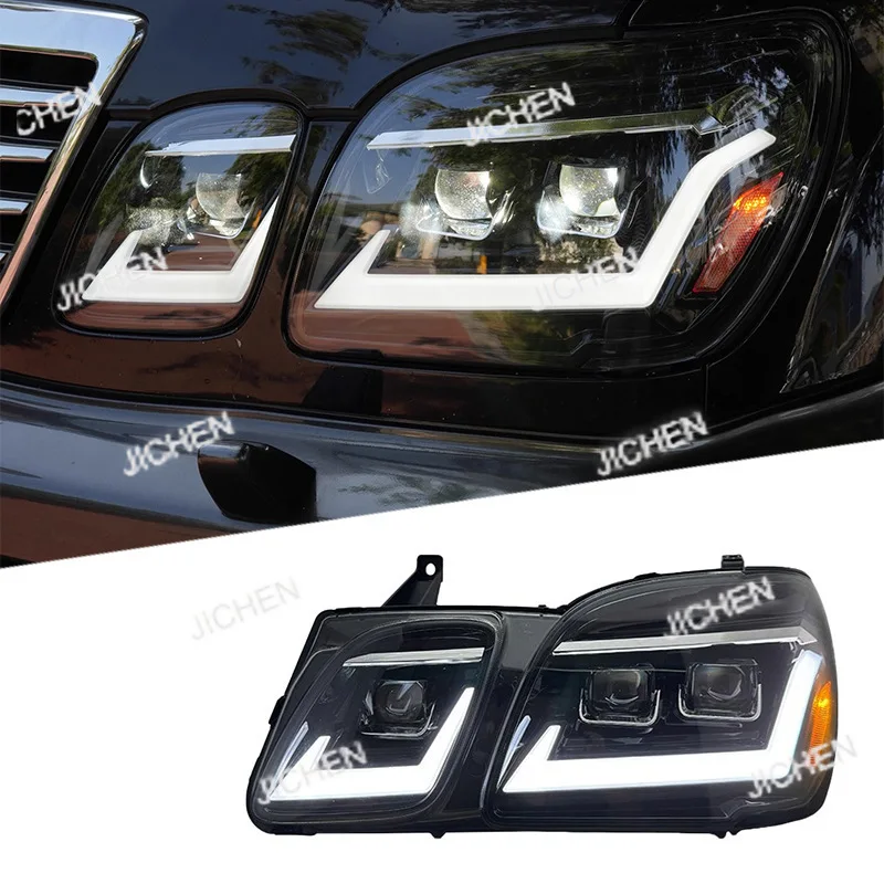 

470 фара в сборе, модифицированные светодиодные дневные ходовые огни, указатель поворота для ходовой воды