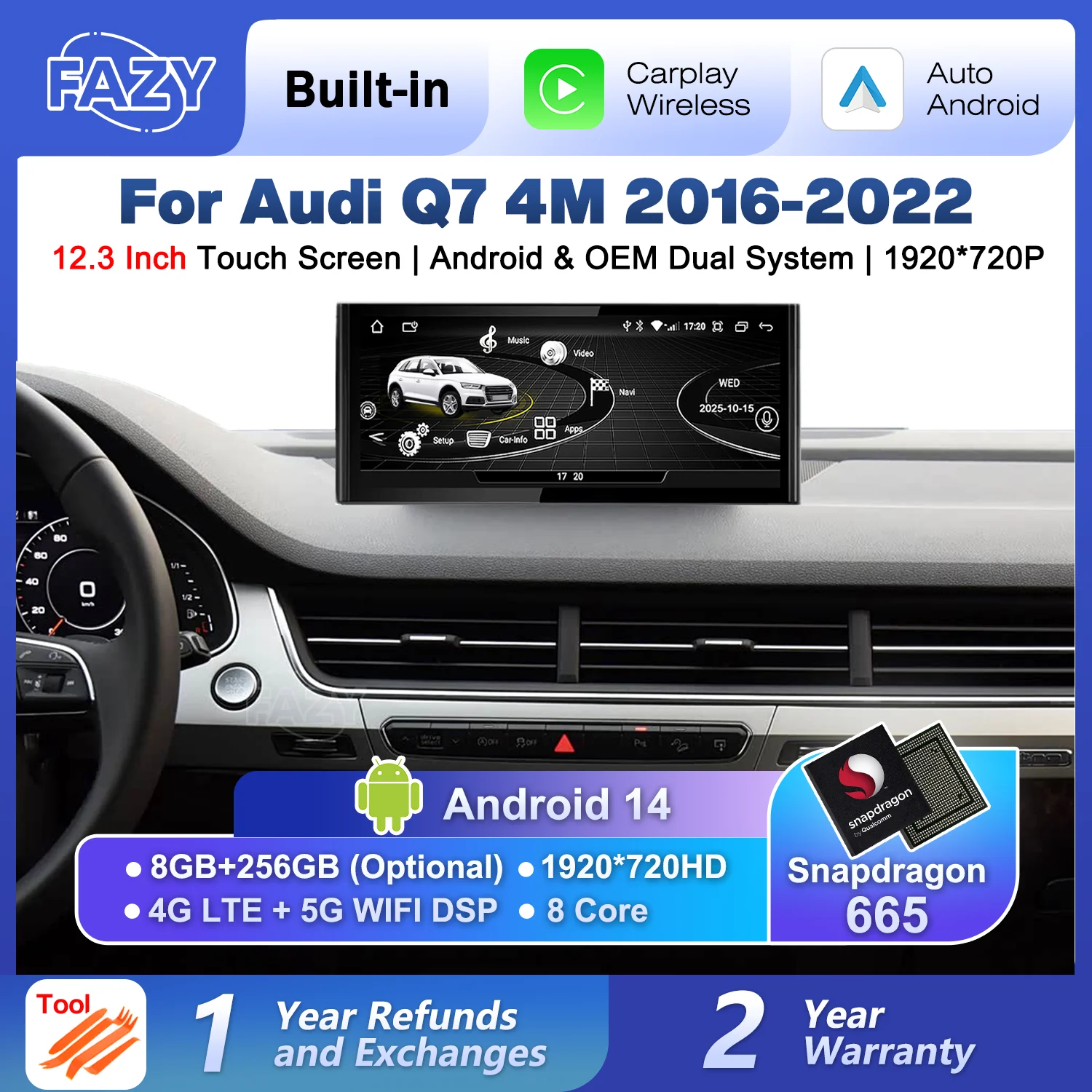 Fazy 12.3 Inch Andr… - image