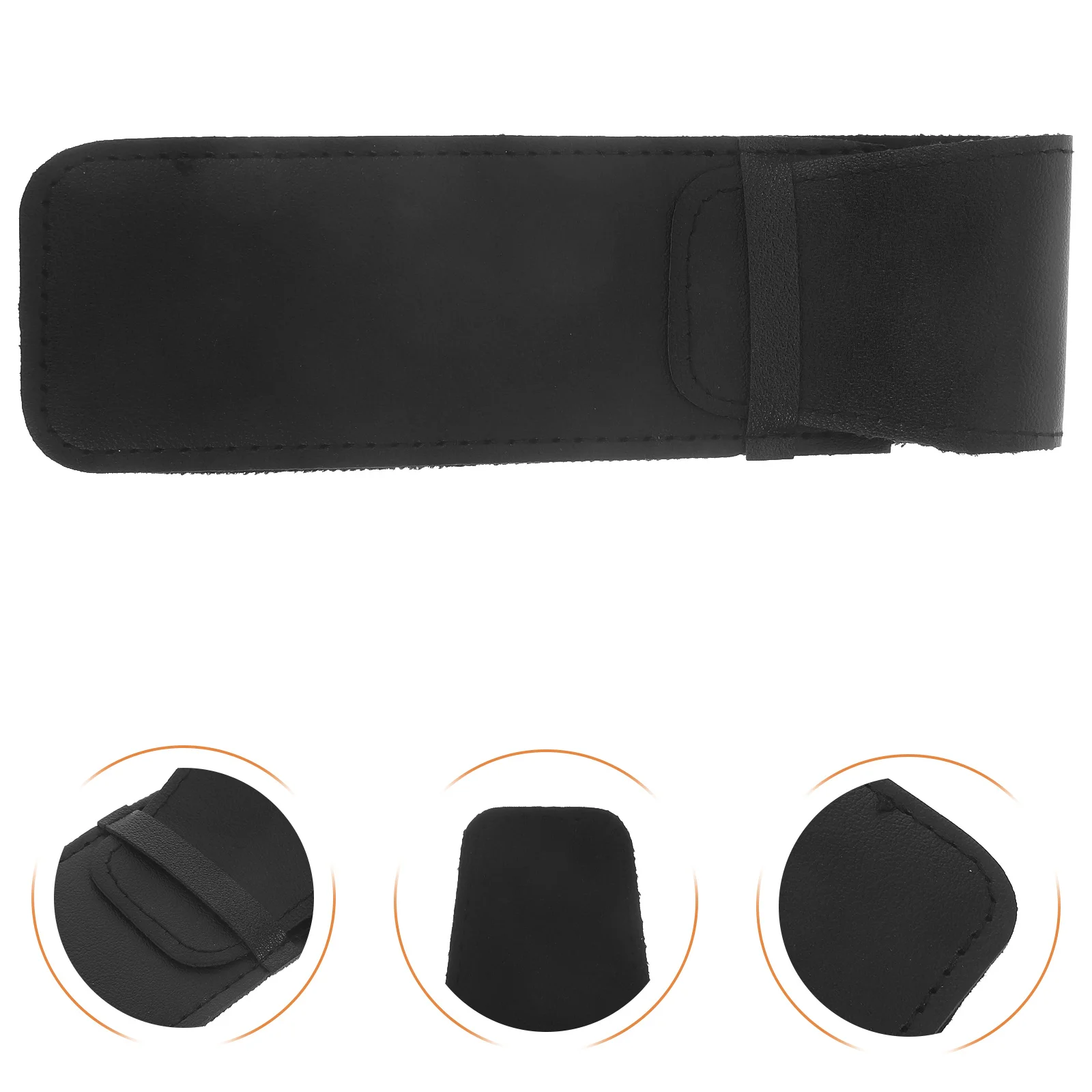 4 قطع من أغطية الحلاقة المحمولة الواقية، أكياس تخزين ماكينة الحلاقة اليدوية، حافظة مرنة للسفر، حافظة ماكينة حلاقة يدوية #3