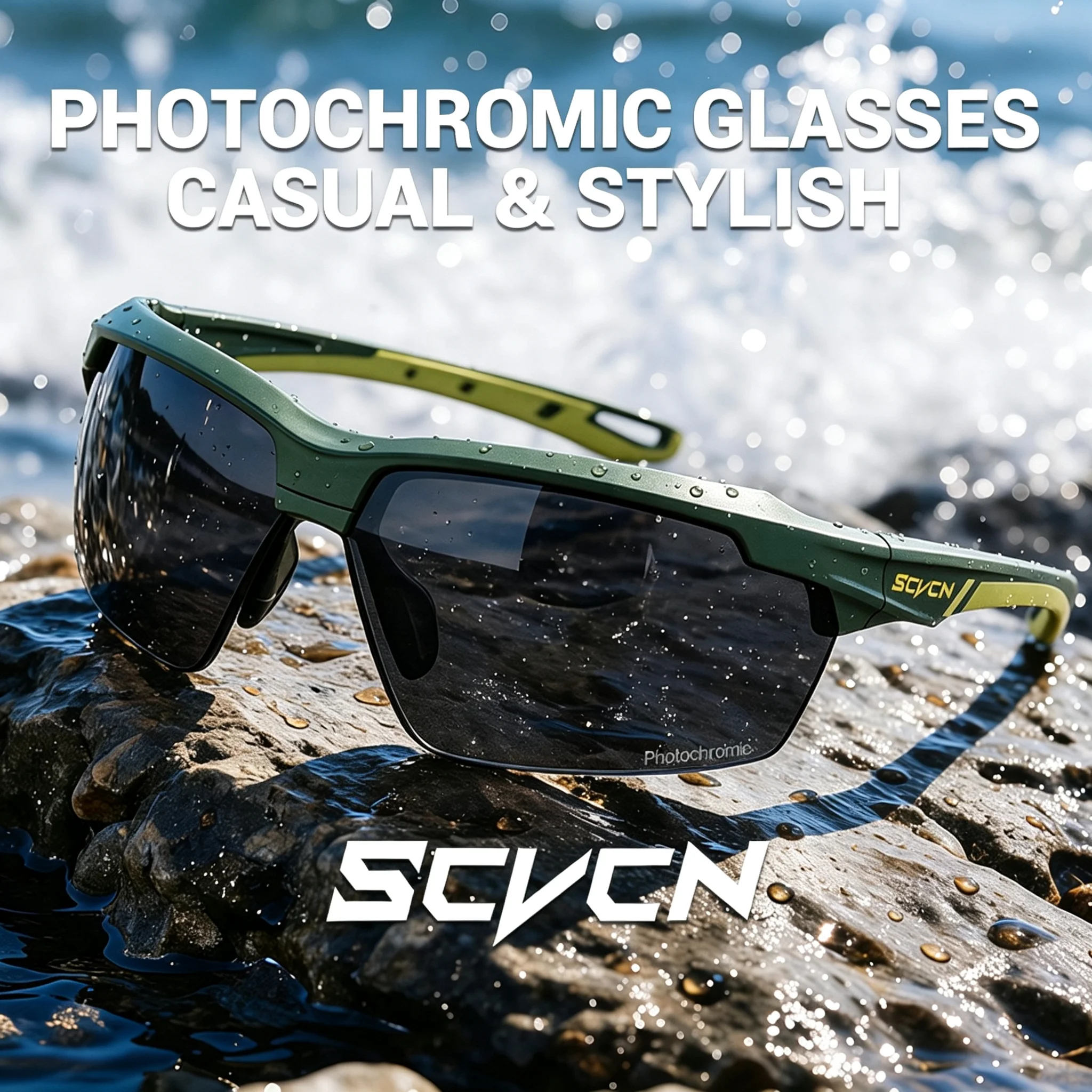 SCVCN SCVCN UV400 Photochromic Cycling Sunglasses High Fashion Women Outdoor Sports Running Sunglasses Hiking MTB Road Bike Glasses - Aliexpress Deal