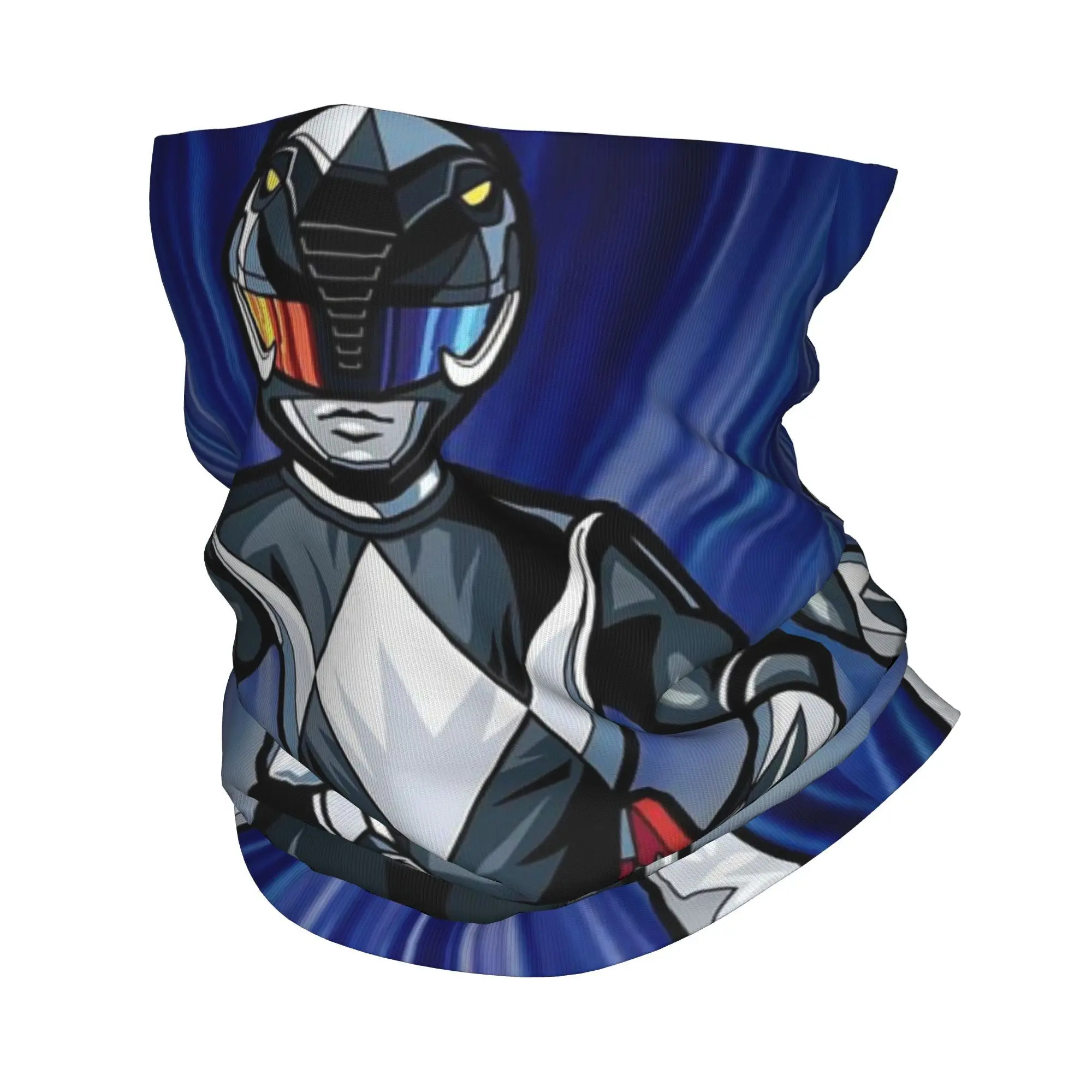 

Могучий Морфин Power Ranger бандана, гетры с принтом, маска, шарф, теплая Балаклава для езды на велосипеде для мужчин, женщин, взрослых, зима