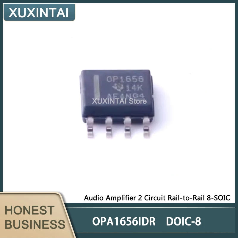 5~100Pcs/Lot  New Original  OPA1656IDR  OPA1656  Audio Amplifier 2 Circuit Rail-to-Rail 8-SOIC