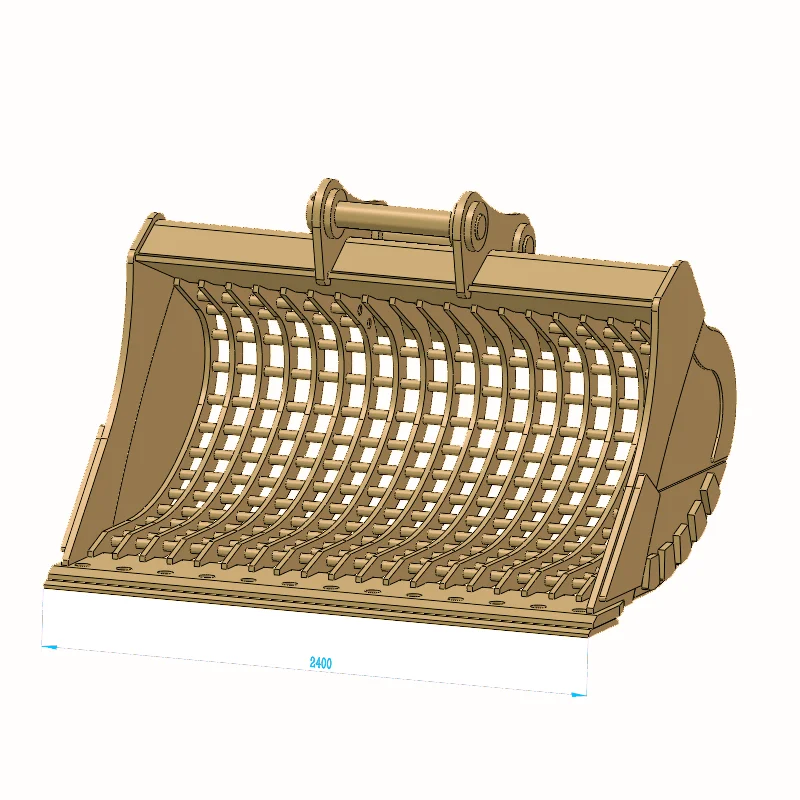 Top Quality Fit Any Excavators Sift Small  Things Light or Heavy Duty Rock Sieve Skeleton Buckets