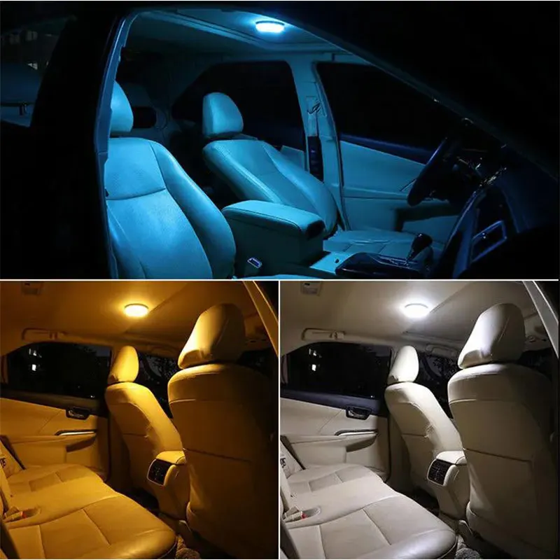 Car Touch Dome Light Ambient Light Ceiling Lamp Reading LED Night Light for Dodge SXT DART Challenger RAM 1500 Charger Avengr - view 4