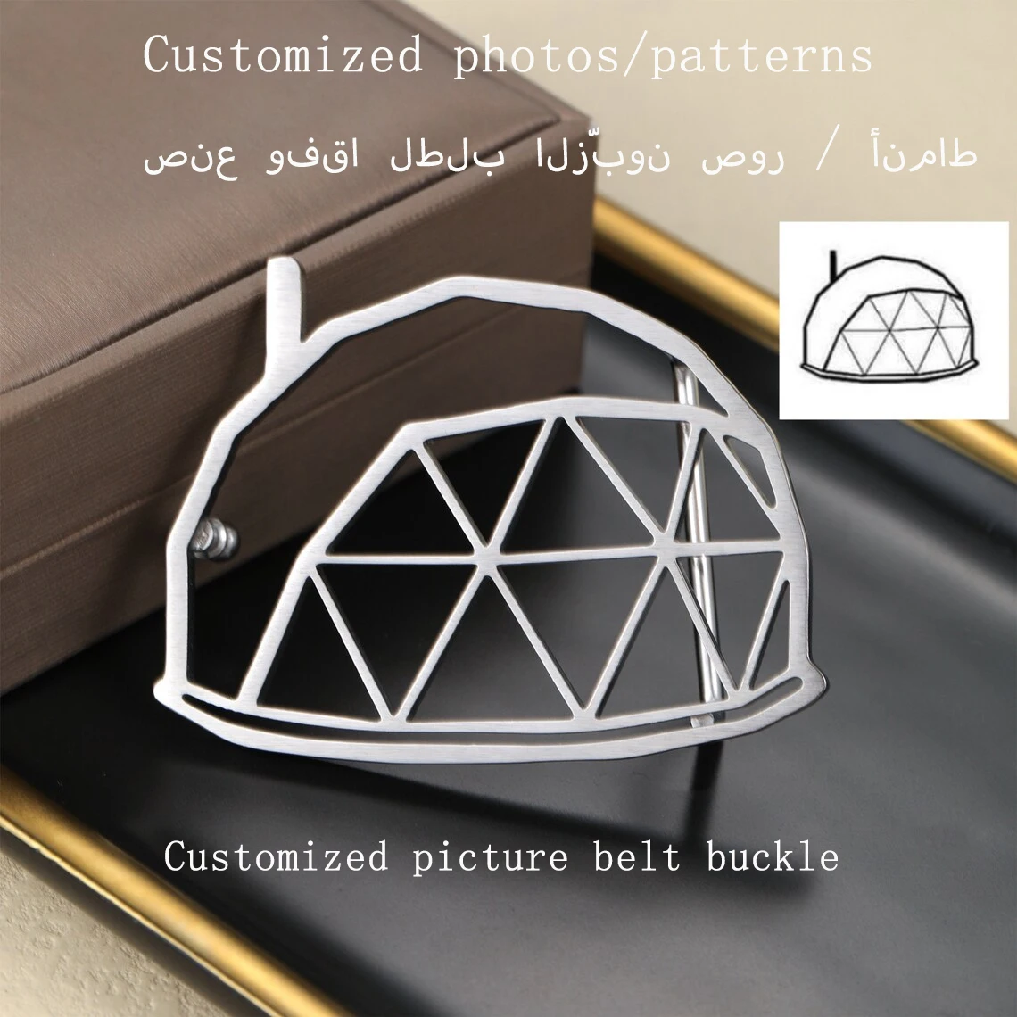 

Custom Belt Buckle Logo Stainless Steel Belt Buckle Shape/Icon/Pattern Letter Belt Buckle Personalised Birthday Gift Women Men