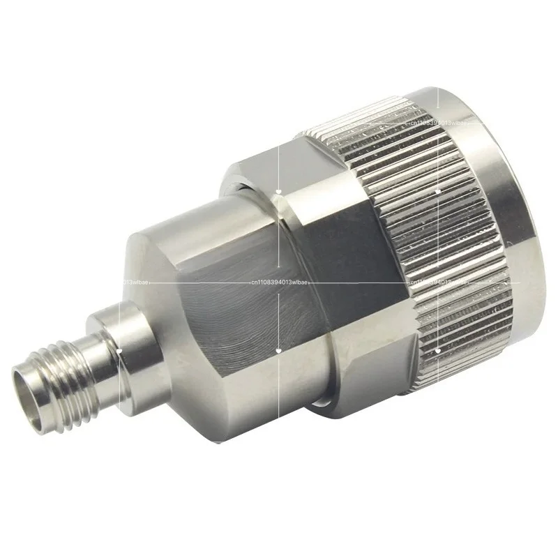 1PCS High Frequency Test N To SMA Adapter 18GHZ Network Branch Adapter N Male and Female To SMA Male and Female Stainless Steel