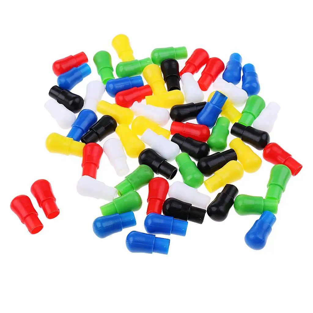 Pack of 60 Mixed Color Replacement Pegs for Chinese Checkers