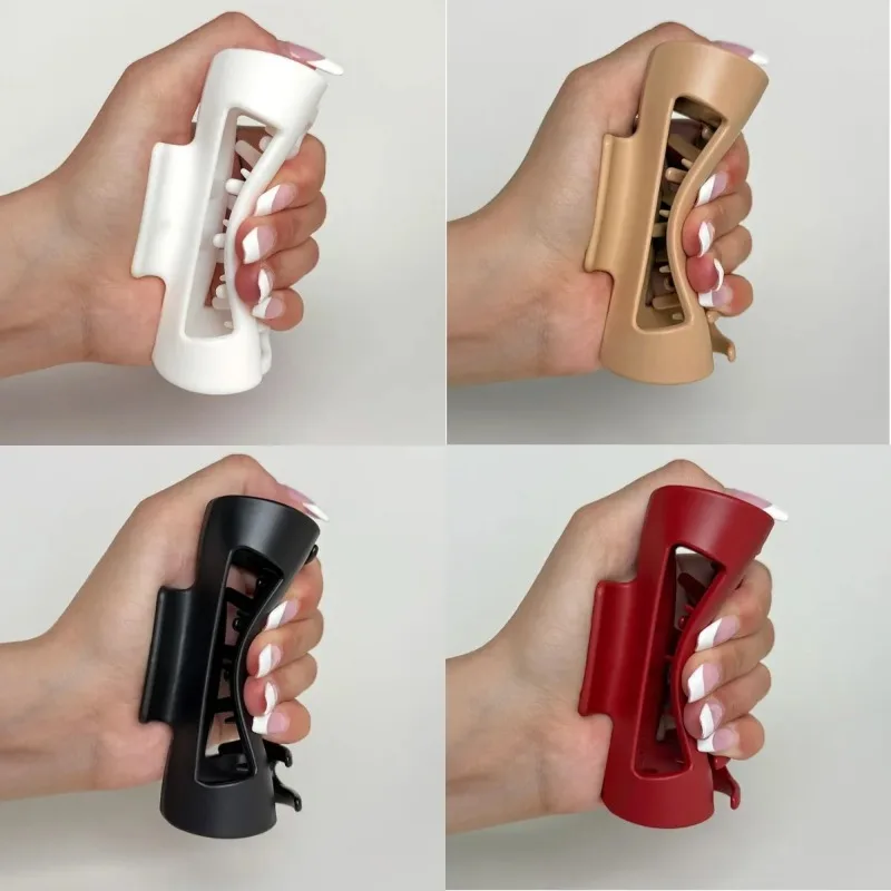 لينة المضادة للتصادم لينة سيليكون دبوس الشعر السيدات القرش كليب الشعر مجوهرات حماية الظهر الدماغ كليب الشعر جديد اكسسوارات للشعر #2