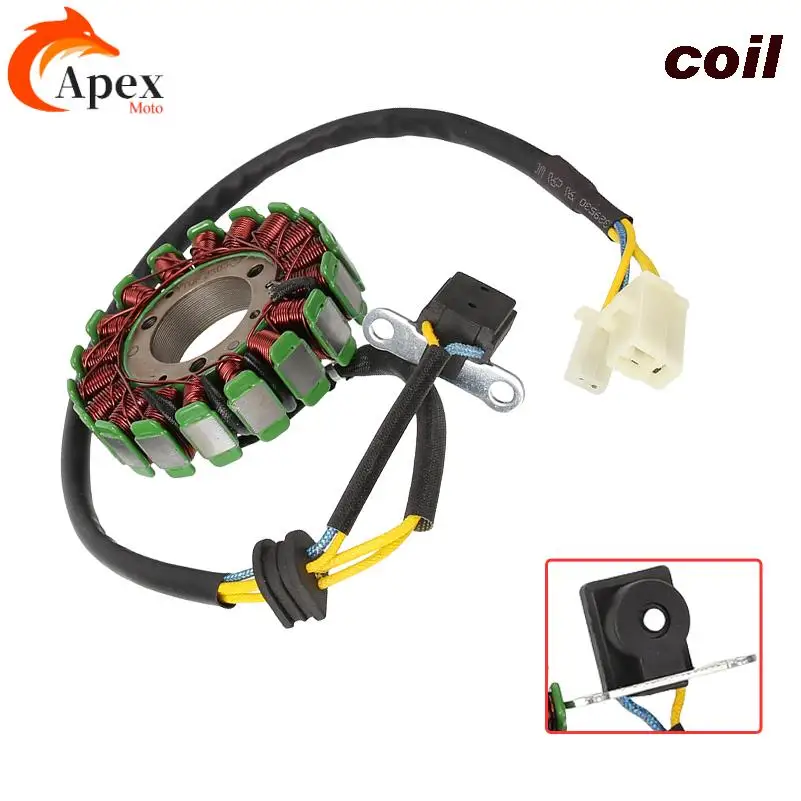 

18-pole stator coil for 250cc engine, motorcycle accessories