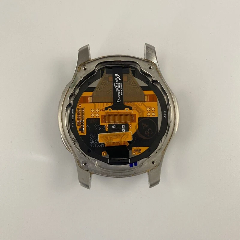 LCD Display Assembly Back Housing Cover Heart Rate Monitor Sensor Flex Cable For Samsung Watch 42mm R810 R815 46MM R800 R805