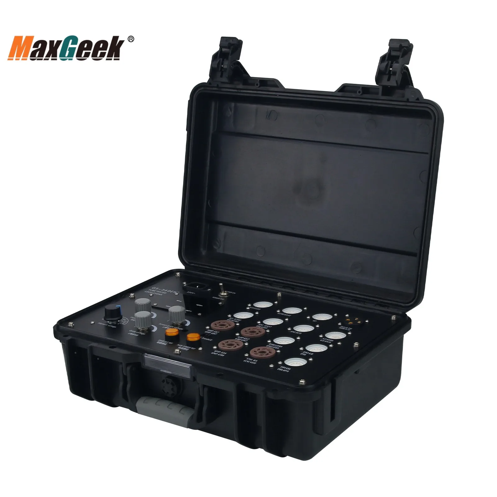Maxgeek 220V Black GS-360EN Electronic Tube Tester High Quality Vacuum Tube Tester Replacement for GS-5