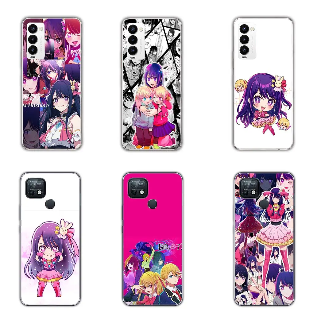 Anime Oshi No Ko Hoshino Ai Rubii Phone for Samsung Galaxy A04 A14 A23 A34 A54 M23 M33 M52 M53 M30S M31 M51 M21 Cover Case