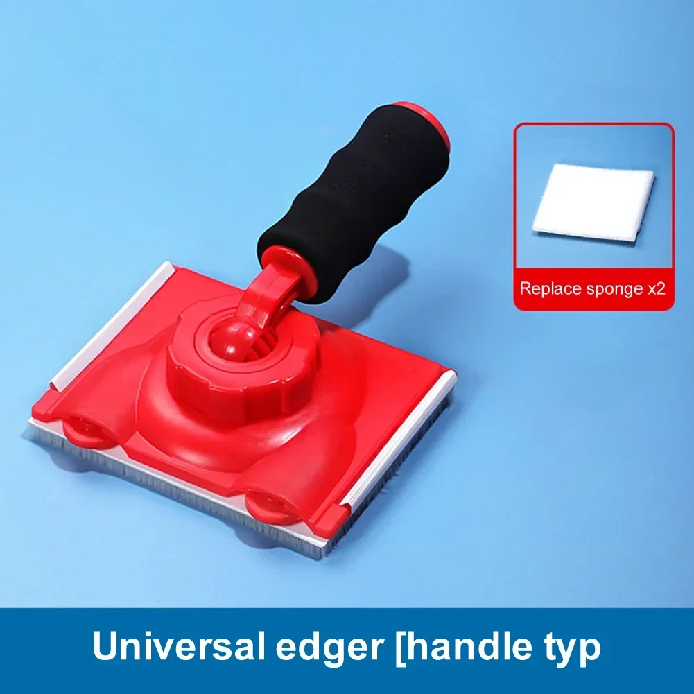 

Paint Edge Trimmer Plastic Trim Paint Edger Adjustable Wall Corner Pad Painter 122×90mm Flat Brush Sponge Brush For Water-based