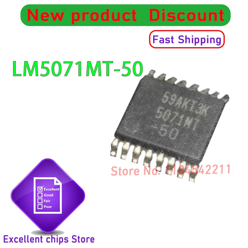 LM5071MT-50/NOPB LM5071MT-50 LM5071 5071MT TSSOP-16  10pcs/lot