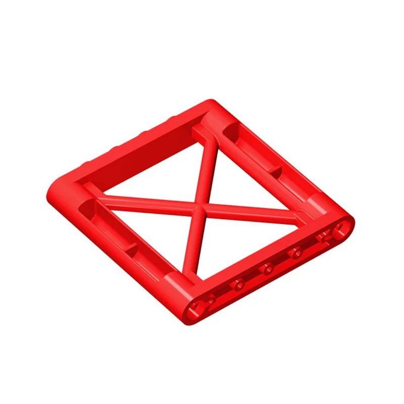 10 Stück 64448 6x6 Noppen Wandsäulen-Block Moc Farbzubehör Kompatibel mit Brick DIY Kinderspielzeug-Bausatz – Detail 2
