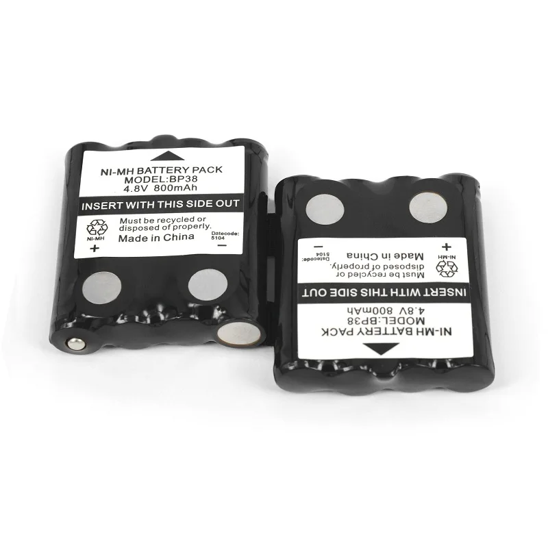 BP38 800Mah Ni-Mh Rechargeable Batteries IXNN4002B For Uniden Radio BP39 BP40 BT-1013  For MOTOROLA TLKR4 T4 T5 T6 T7 T8 Radio