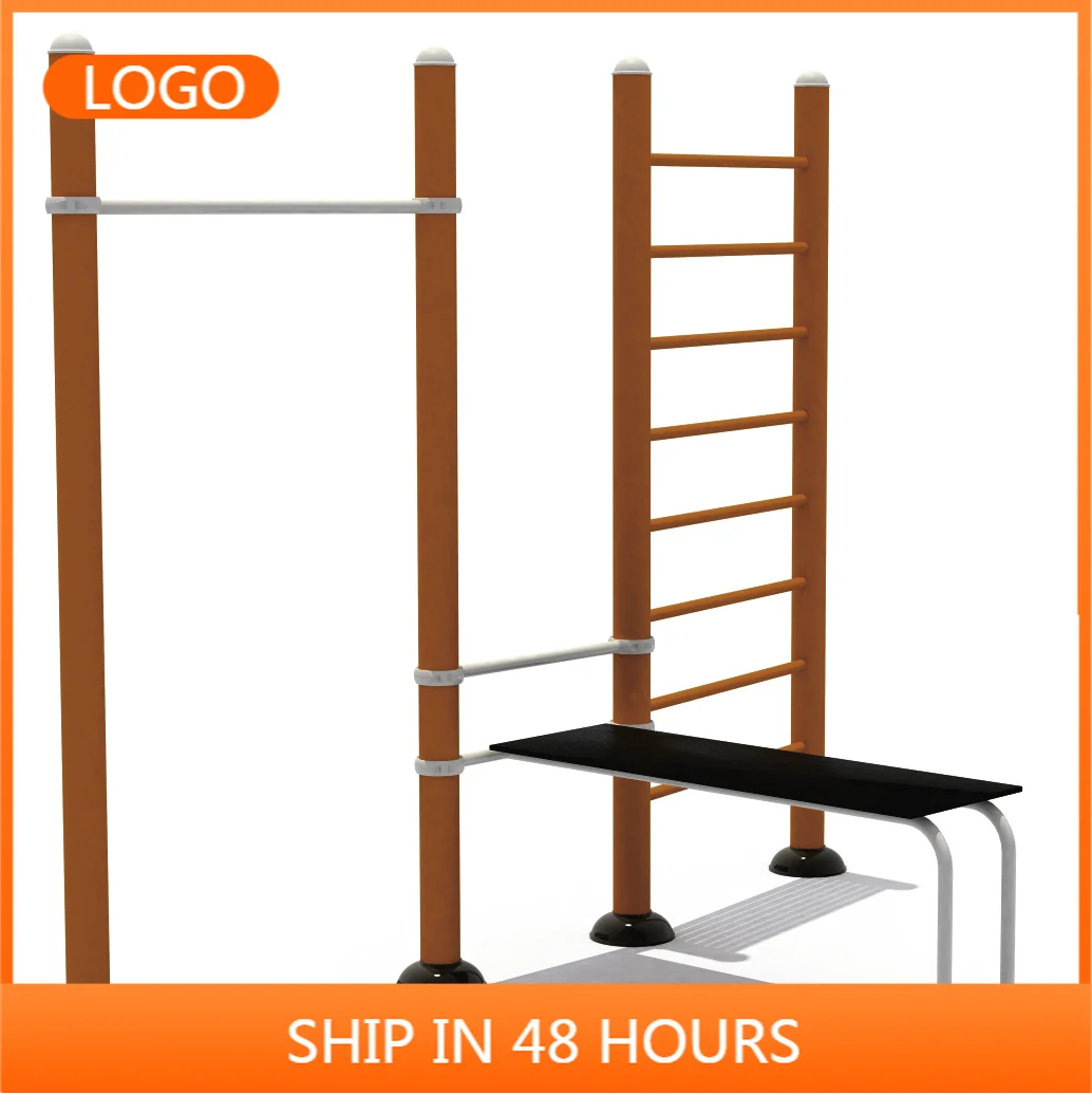 Stainless Steel Workout Station Outdoor Fitness Equipment for Physical Exercise Training