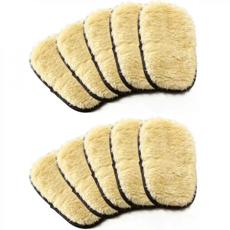 ISGTDRM Car Cleaning Sponge Glove Car Polishing Washing Mitt Gloves Microfibre Wash For Automotive Kitchen Homes Cleaner Wool