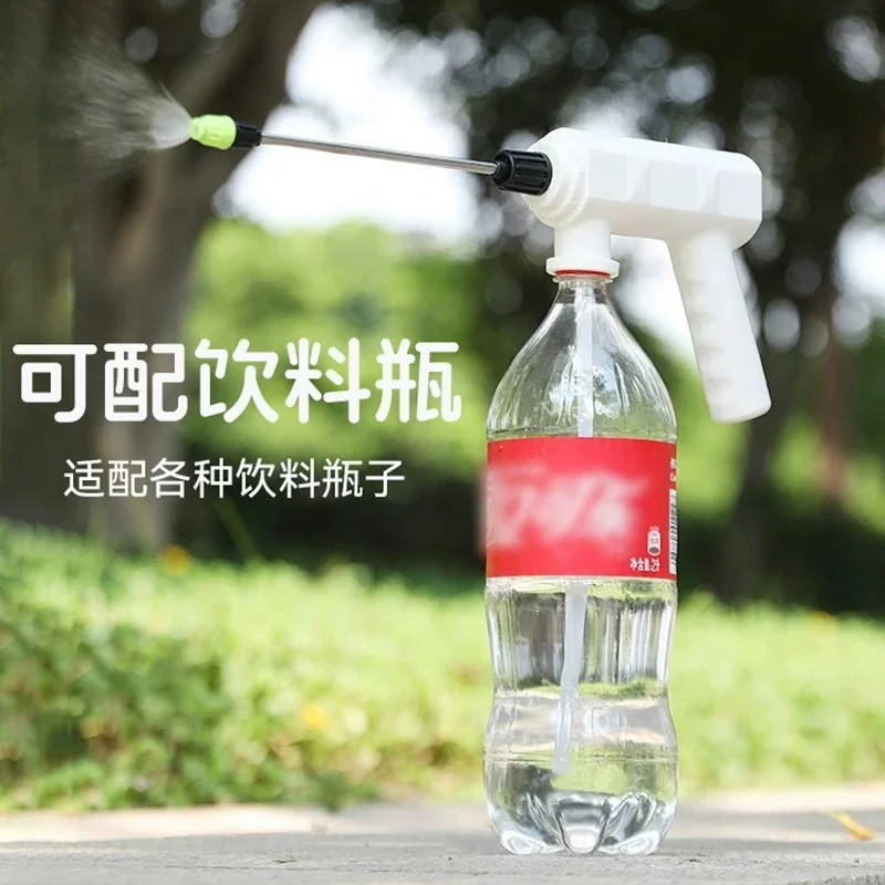 New spray electric watering can rechargeable mini watering nozzle household high-pressure sprinkler watering can