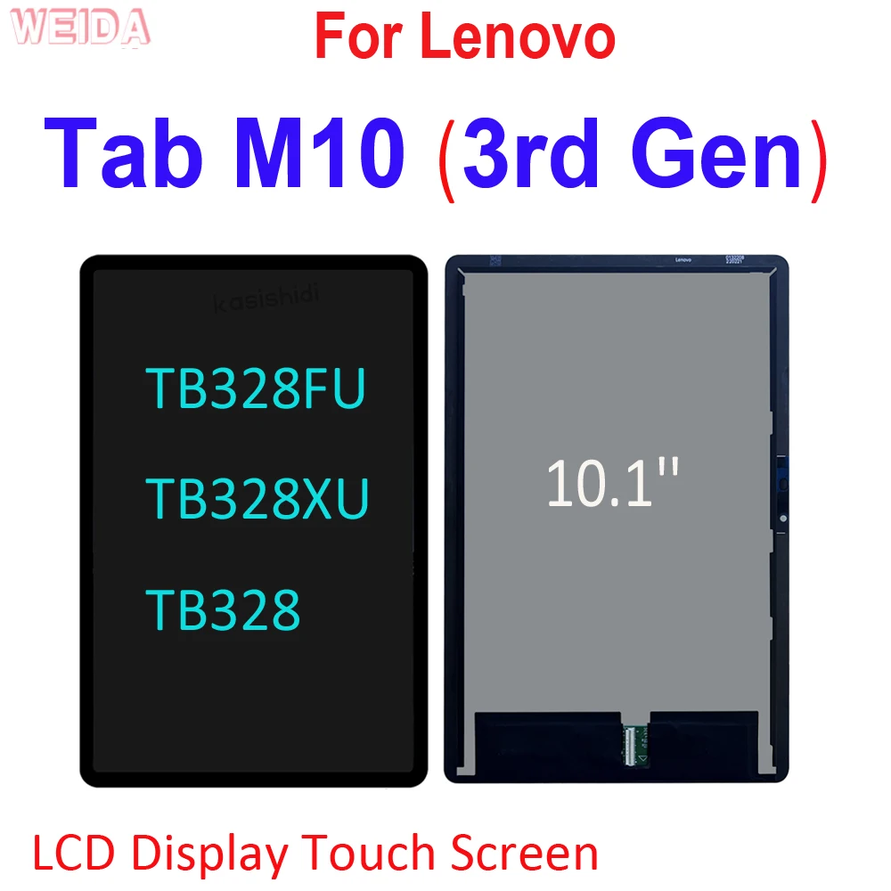 

10,1-дюймовый ЖК-дисплей для Lenovo Tab M10 (3-го поколения) TB328FU TB328XU TB328, замена преобразователя сенсорного экрана в сборе