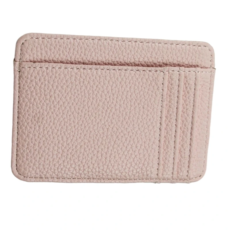 Lychee Texture porte-carte poche porte-cartes multi-fentes portefeuille d'argent pour adultes