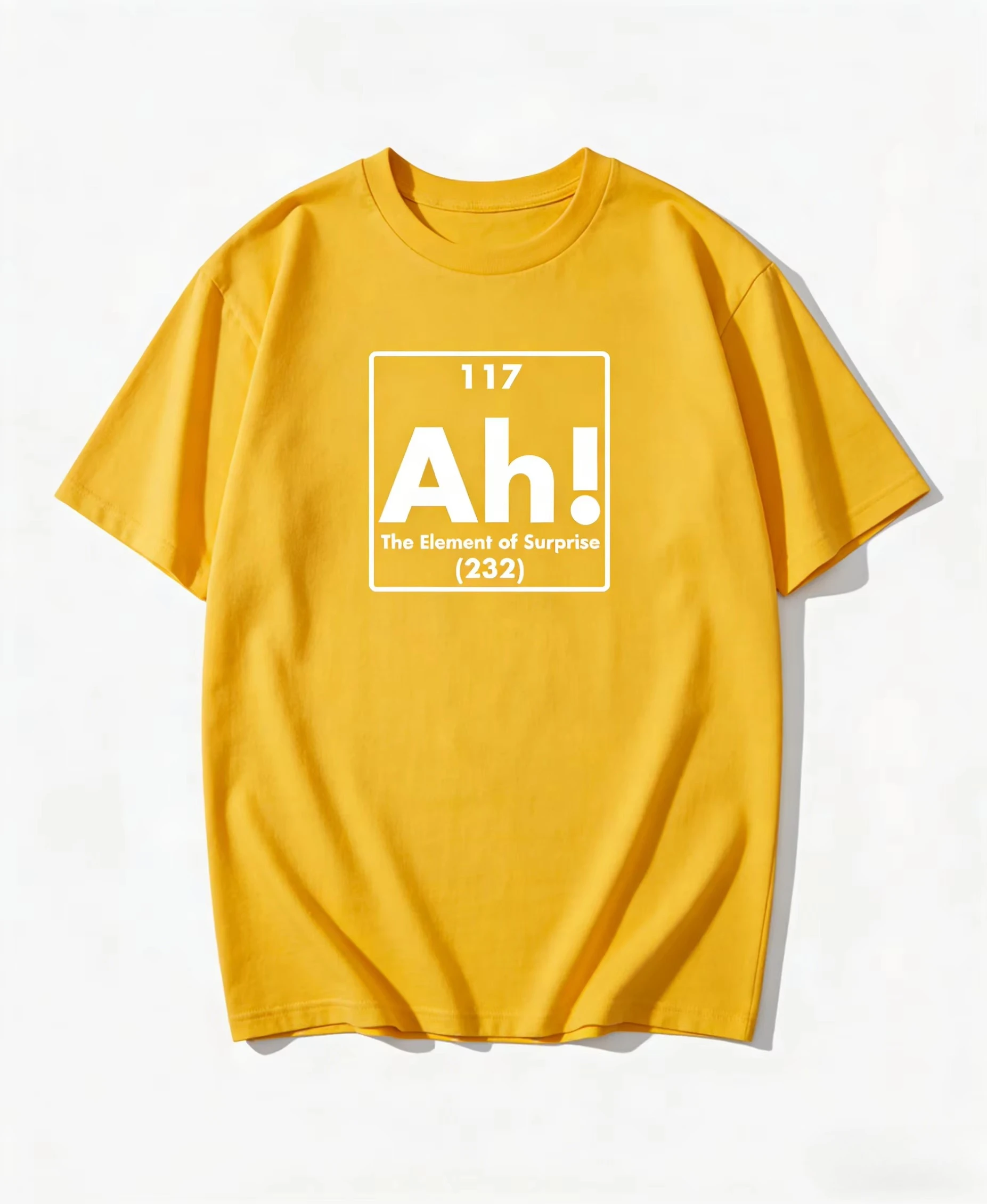 Ah The Element Of Surprise | Mens Graphic T-Shirts Funny | Cool Graphic Tees Men Vintage | Novelty Sarcastic Funny T Shirt