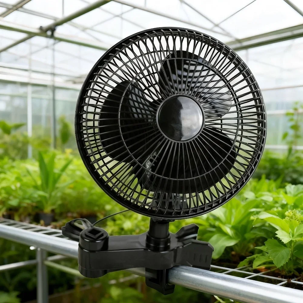 For Grow Tent Clip Fan with 90 Degree Oscillation and 120 Degree Tilt with Quiet Operation and Easy Installation