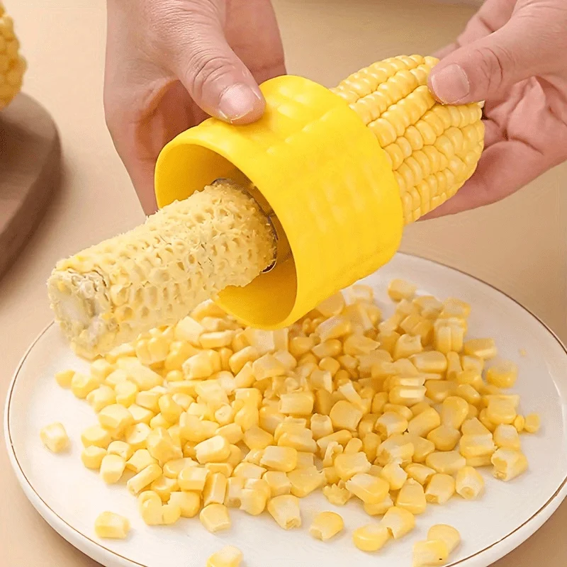 1pc Manual Corn Thresher, Multifunctional Vegetable Peelers, Efficient Corn Cob Removers, And Vegetable Peelers
