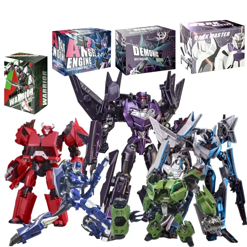 Nuovi giocattoli di trasformazione Apache TFP Leader PVC di alta qualità 18CM Colore originale Modelli di personaggi sonici scuri Regali per hobby