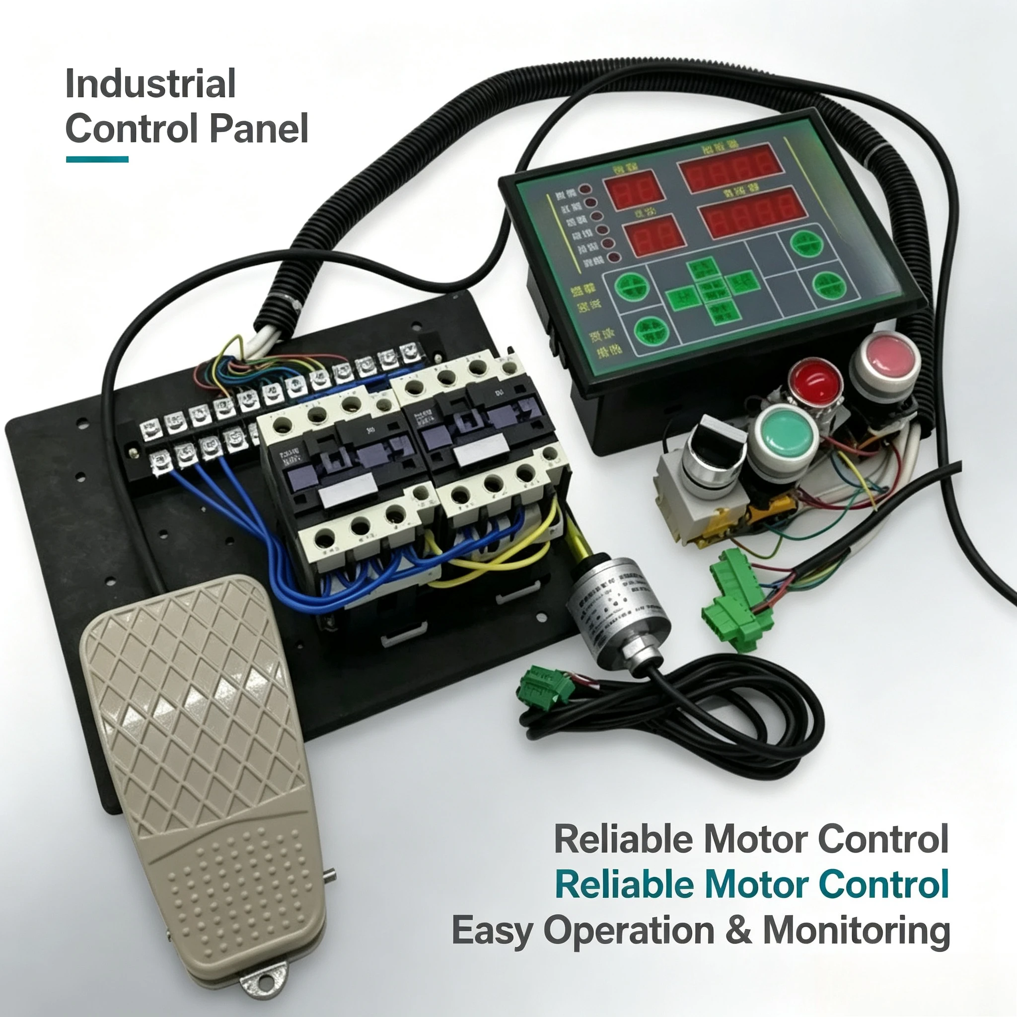 Full Set CNC Controller Accessories For 40 50 Type Automatic Steel Bar Bending Machine Rebar Equipment Repair Kit