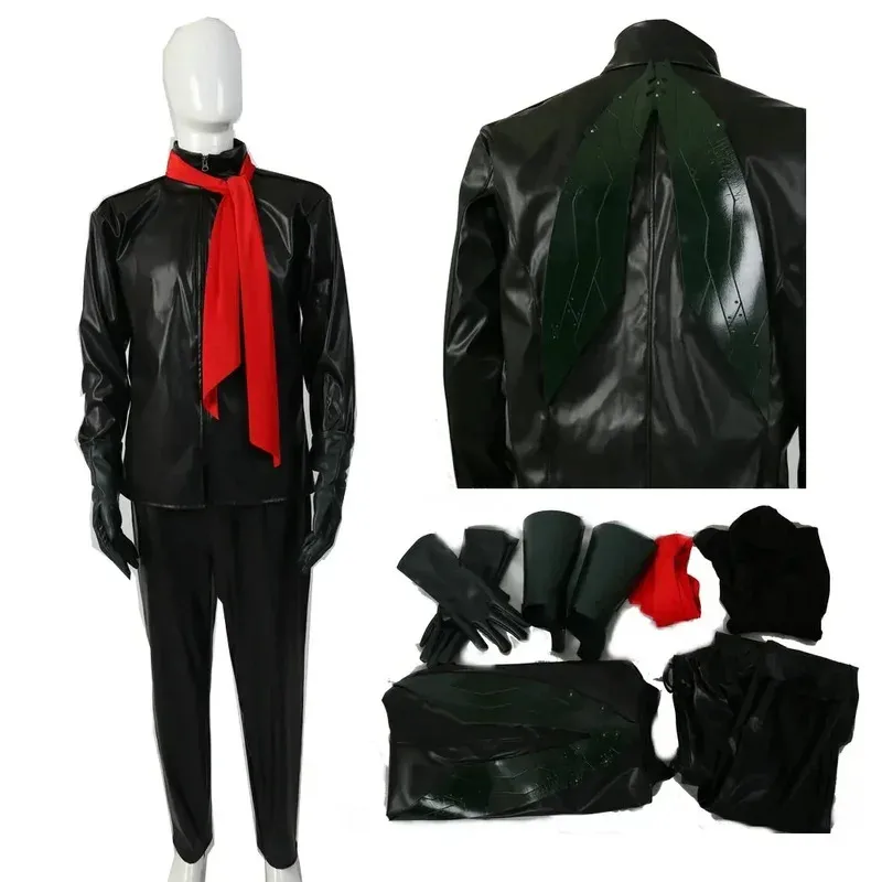 

Shin Kamen Rider 1 go Cosplay Costume Dark Green Custom Size Suits Gloves Wristers Scarf Shin Kamen Rider Cosplay Shin 1 go