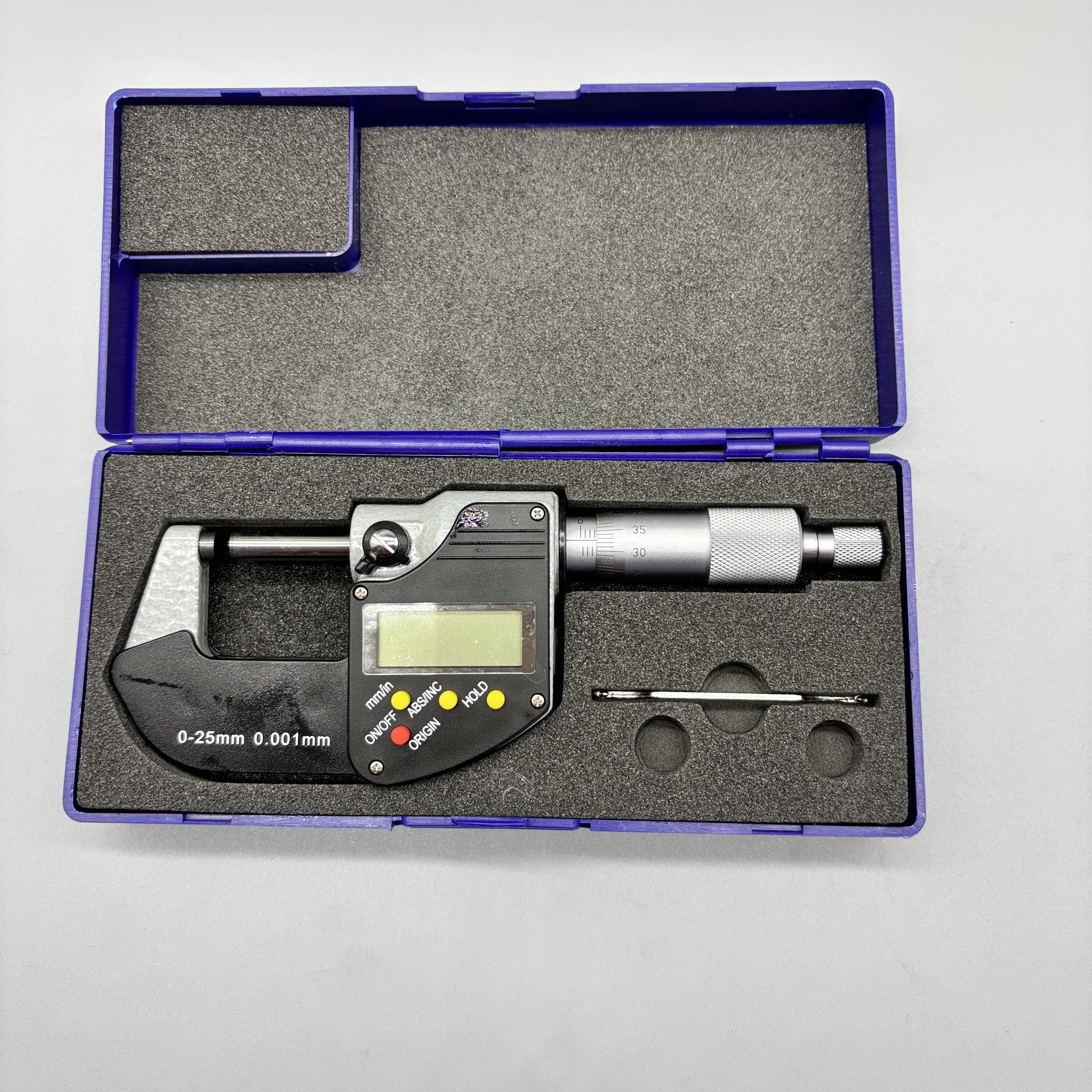 High Quality IP65 Waterproof Digital Micrometer 0-25mm Outside Micrometers For Outdoor Use
