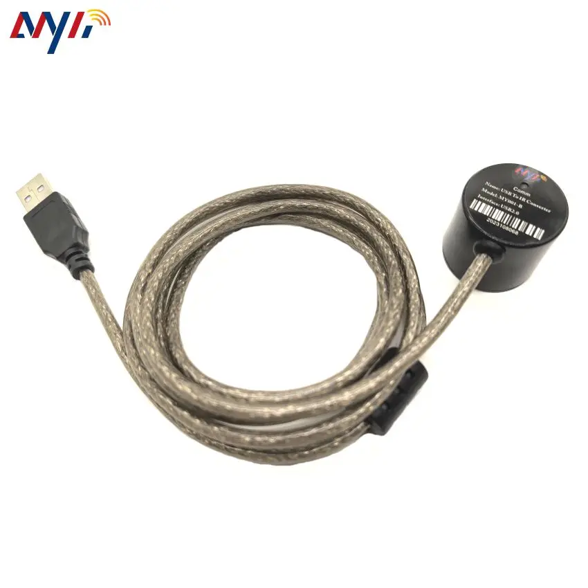 MY001-B Win7/8/10/11 USB to IR Infrared optical Probe 940nm Sensor for MID IEC1107 DLMS Energy/kWh/Gas/Water/Flow Meter Reading