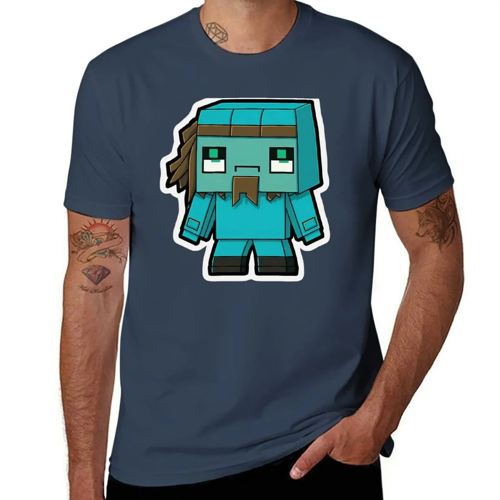 

craftee skin T-Shirt Lightweight Casual Summer T-Shirt