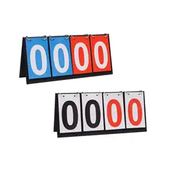 Tabletop Scoreboard Desktop Score Counter Scorekeeper Score Keeper for Outdoor Sports Team Games Volleyball Pingpong Ball Tennis