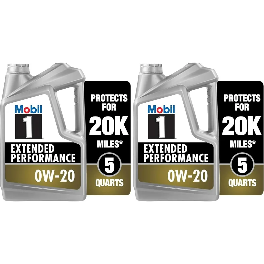 1 huile moteur entièrement synthétique, 0W-20 |   Performance étendue |   5 litres |   Paquet de 2