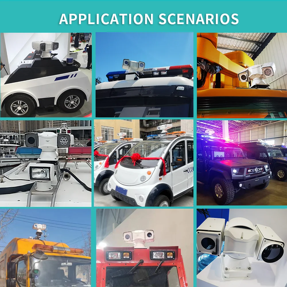 Heavy Duty Mobile PTZ Camera 2MP HD 4G Shockproof 360°Rotation H.265 for Mining Trucks & Port Terminal Boats