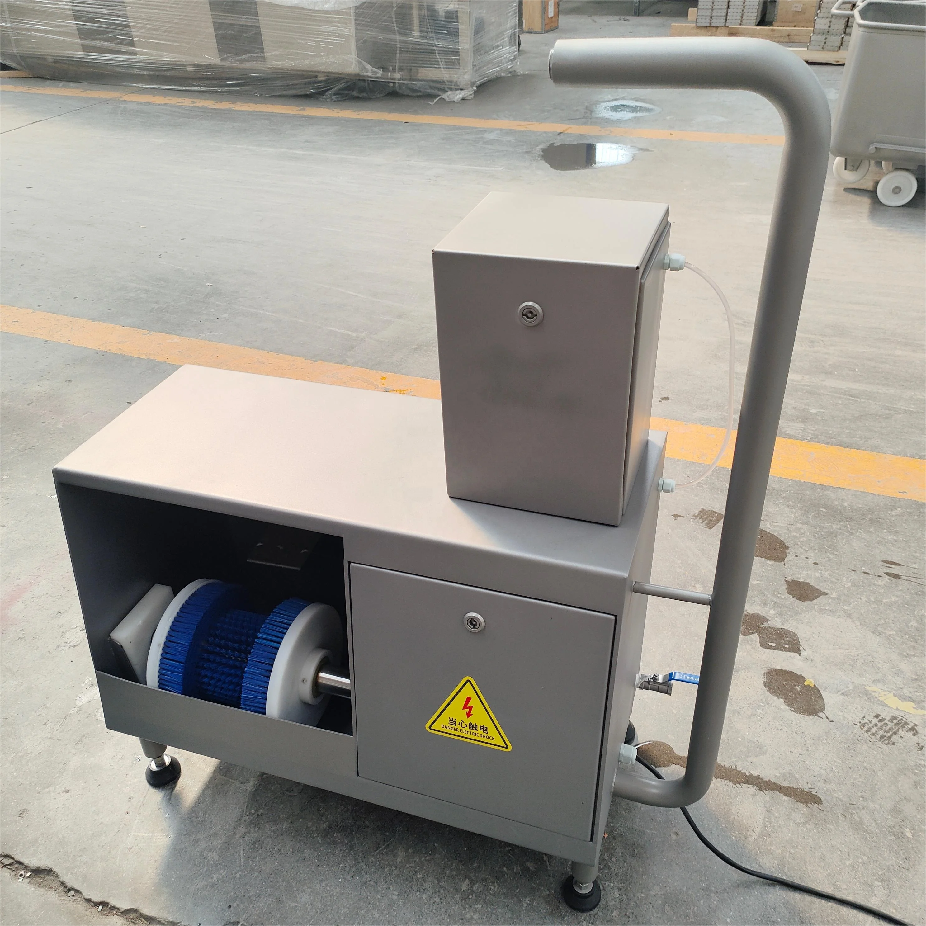 Food Hygienic Standard Compact Small Boots Washer Machine Station Shoe and Boot Cleaning Machine